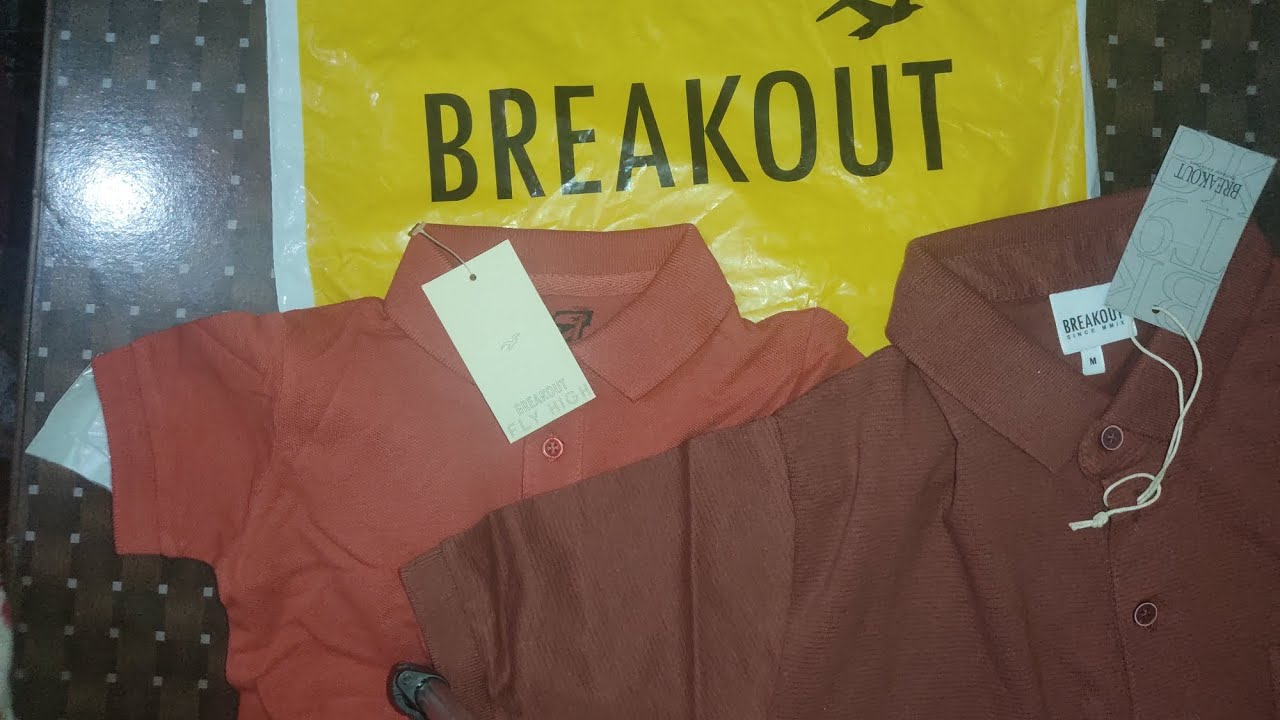 Breakout Men's and boys polo unboxing