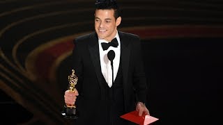 Rami Malek Wins Oscar for Best Actor!!!!