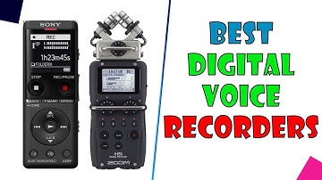 The Best Digital Voice Recorders 2025