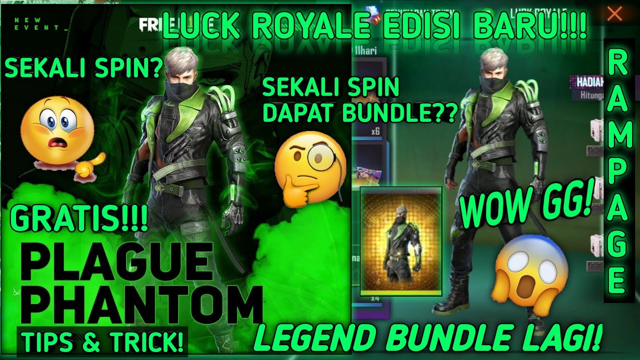 BUNDLE PLAGUE PHANTOM! || SEKALI SPIN!! || TIPS & TRIK ...