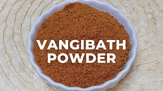 Vangibath Powder l Instant Homemade Vangibath Masala - Flavours Treat