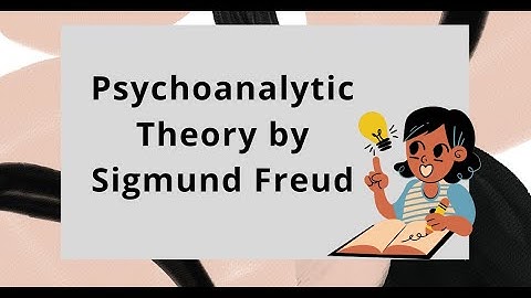 Psychoanalytic theory by Sigmund Freud || Important topic for UGC NET Code 55 Labour Welfare