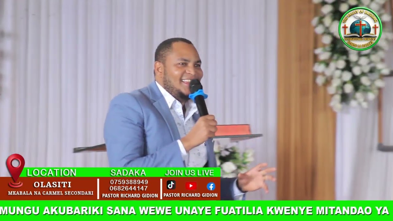 SOMO : KUVIKWA VYAZI LA ESHIMA | Pastor Richard Gidion