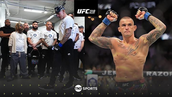 Dustin Poirier’s ICONIC Walkout With Lil Wayne For His Last Fight #UFC318 🔥