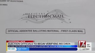 34K dead people still on voter rolls NCSBOE says Wealth