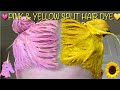 Dying My Hair Pink + Yellow 💖 SPLIT HAIR DYE | Katie Sulls | x