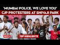 CJP Mumbai Protest | Watch Top Highlights Of CJP Protest At Mubai's Shivaji Park Against CEC Gyanesh