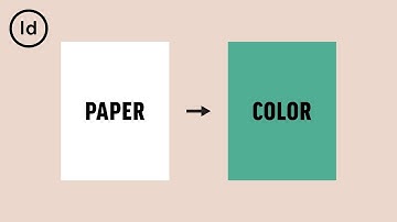 How to Change the Background Color | InDesign Tutorial