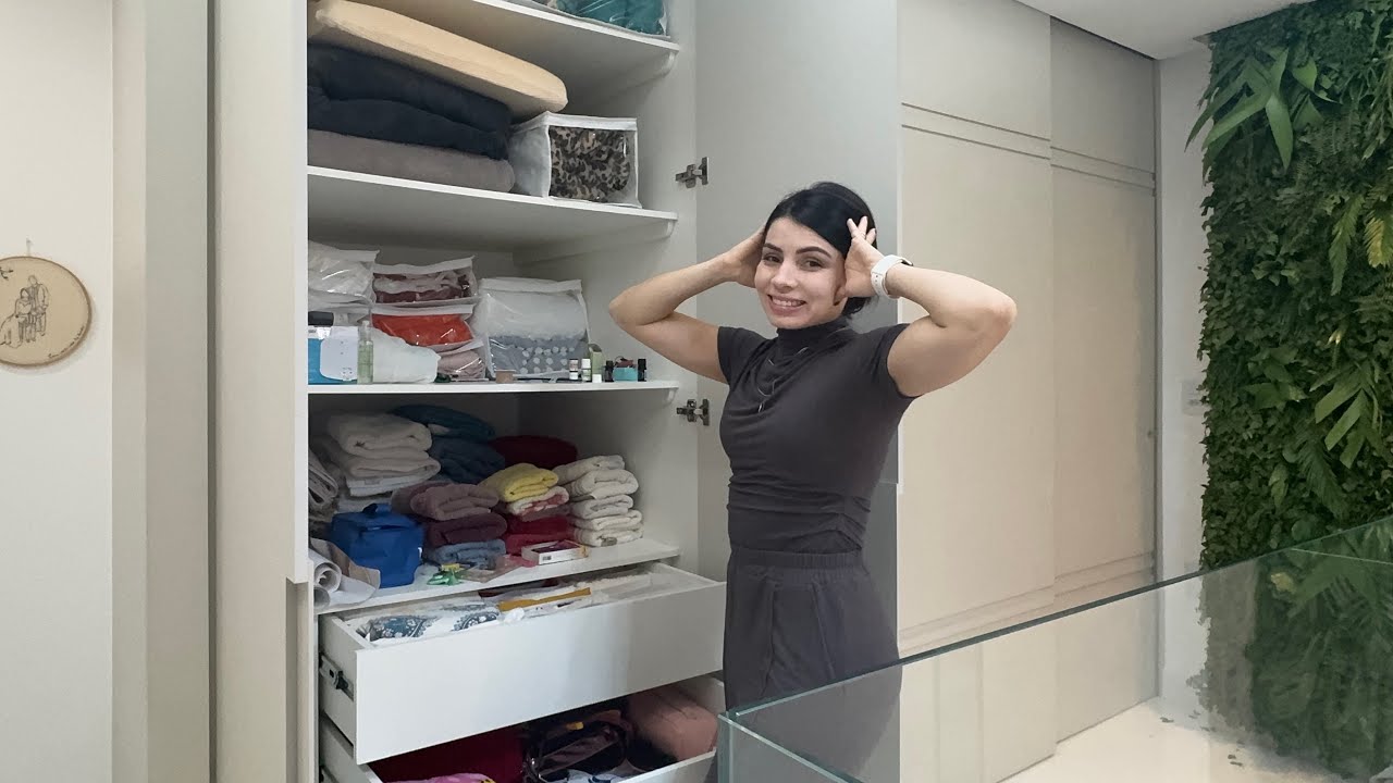 DESTRALHANDO AS ROUPAS DE CAMA E BANHO - ROUPEIREIRO ep.08 | #menosémais #Minimalismo #PALOMASOARES