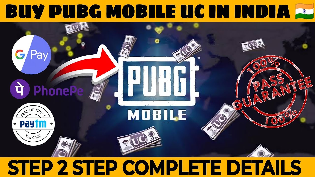 HOW TO BUY PUBG MOBILE UC IN INDIA 🇮🇳 BUY UC WITH EASY METHOD ~ DIRECT ...