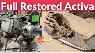 Full Restoration | Honda Activa Old 🔥| Old to New beast Honda activa | Modification |