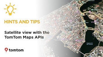Satellite View with the TomTom Maps APIs