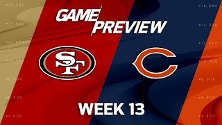 San Francisco 49ers vs. Chicago Bears | NFL Week 13 Game Preview | NFL Playbook