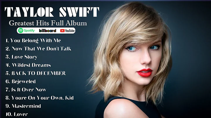 Taylor Swift Best Songs Playlist 2024