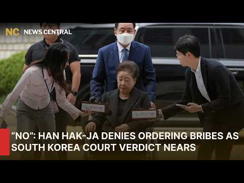 Video Unification Church Leader Han Hak-ja Faces Verdict in Major Bribery Case | AC1W