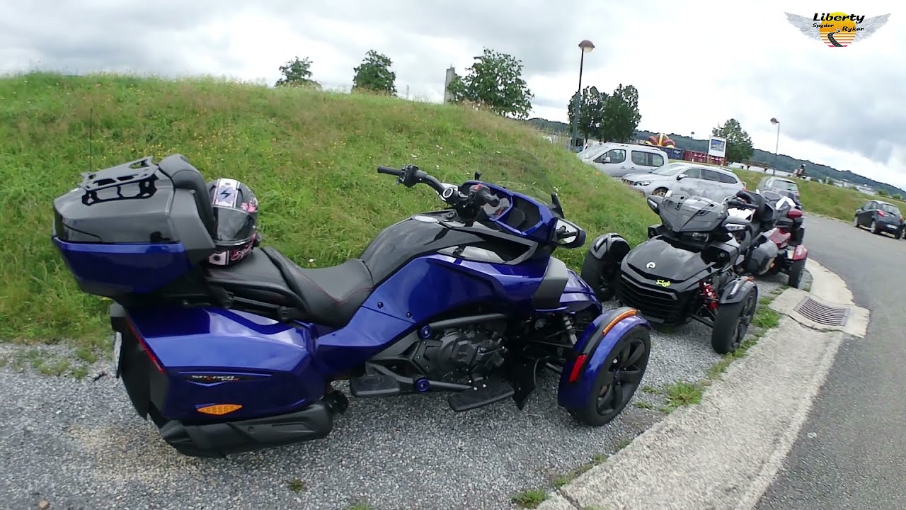 Groupe Liberty Spyder Ryker.  Balade Juillet 2021. #CANAM #SPYDER #RYKER #BALADE #PASSION