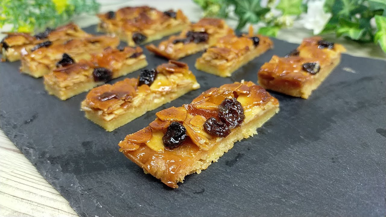 ドライフルーツ入り】フロランタンの作り方/Florentine with dried