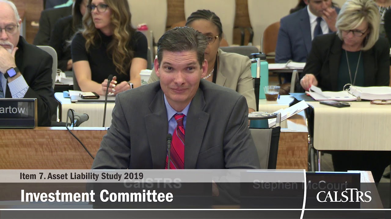Teachers’ Retirement Board – May 2019 – Investment Committee Meeting: Part 3 of 4