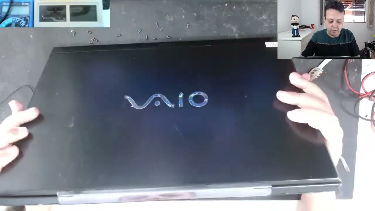 NOTEBOOK PAROU DE LIGAR APÓS FAZER LIMPEZA. NOTEBOOK SONY PCG