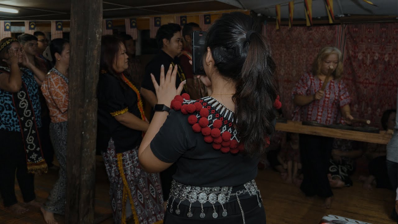 Sambutan Hari Gawai 2025 ba Menalun Poi, Kanowit.