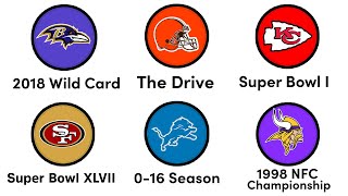 Every NFL Fanbase's Most Painful Moment Explained in 51 Minutes