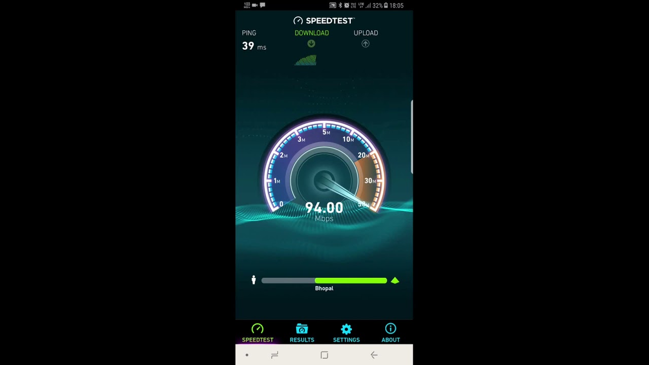 Iphone 7 Vs Note 8 Jio 4G speed test.