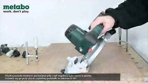 Test akumulatorowej pilarki tarczowej Metabo KSA 18LTX