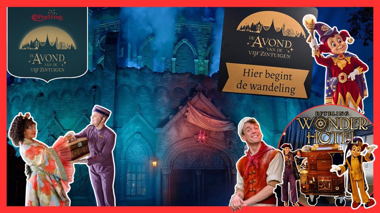 de Avond van de 5 zintuigen vlog + slapen in het Wonder Hotel.