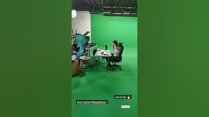 @CarryMinati Shooting behind the scenes | BTS Unseen @CarryisLive in Singapore YouTube Fanfest