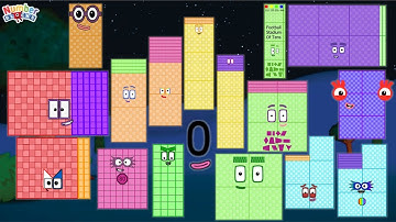 UNLOCKS! Happy New Year! 🎉 Numberblocks Skip Counting by 40! | 2024 | Learn to Count | @ColorArt_id