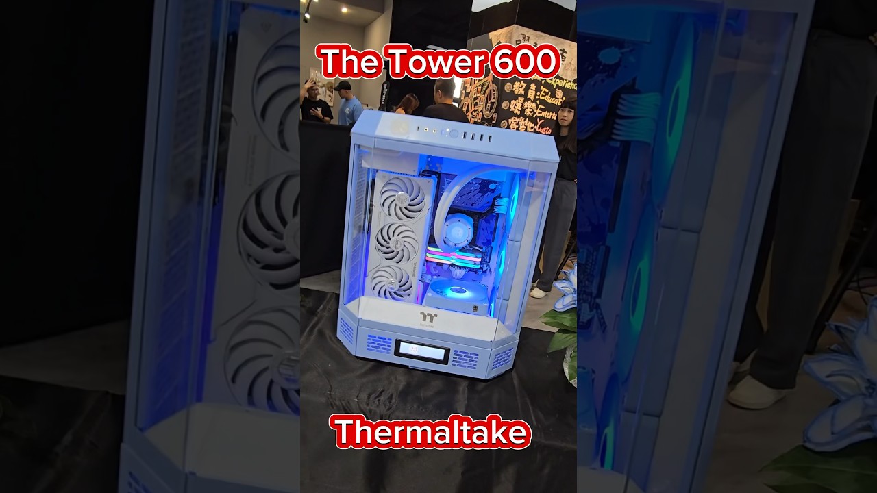 เคสทรงแคปซูล ยัดอุปกรณ์ได้เยอะมากก #ExtremeIT  #computex2024 #thermaltake