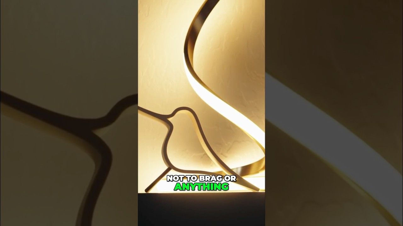 Птица, напечатанная на 3D-принтере, которая преобразит любое помещение.