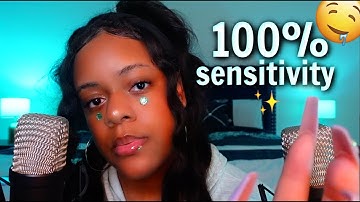 ASMR AT 100% SENSITIVITY 🎧✨🩵 (Extreme Tingles & Sleep Triggers)