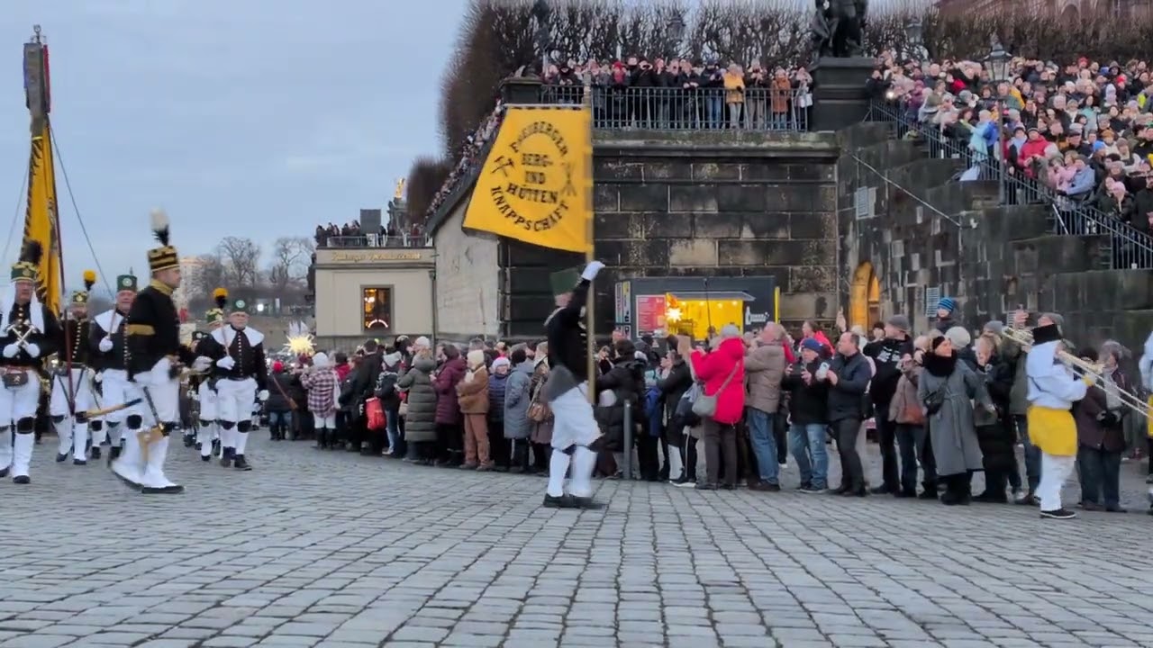Grosse Bergparade -Dresden 2025 Striezelelmarkt 