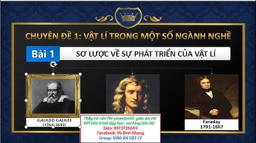 Chuyên đề 1 bài 1 Sơ lược về sự phát triển của Vật lý (Chuyên đề Vật lý 10 CTST)