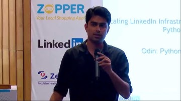 Sponsored - Python at Scale @ Linkedin - PyCon India 2015
