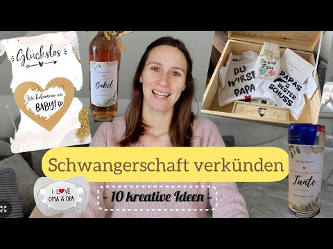 Schwangerschaft verkünden 💌 | 10 kreative Ideen