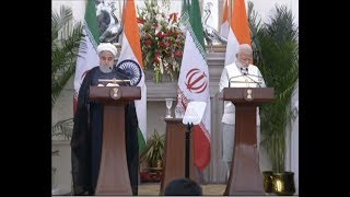 Press Statement by PM Modi during state visit of President of Iran Hassan Rouhani | PMO