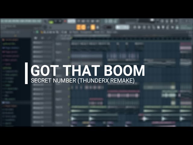 SECRET NUMBER(시크릿넘버) - Got That Boom | FL Studio Remake class=