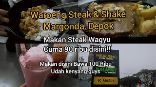 Waroeng Steak&Shake Margonda Depok || Makan Steak Murah di Depok Mulai dari 13 ribuan aja‼️
