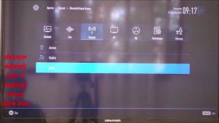 Grundig Tv Kanal Arama Tarama Yap Manuel Otomatik Kanal Ayarlama Kanal Ekleme