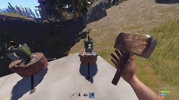 Rust: Devblog 194 Turrets are Damaged when Picked Up