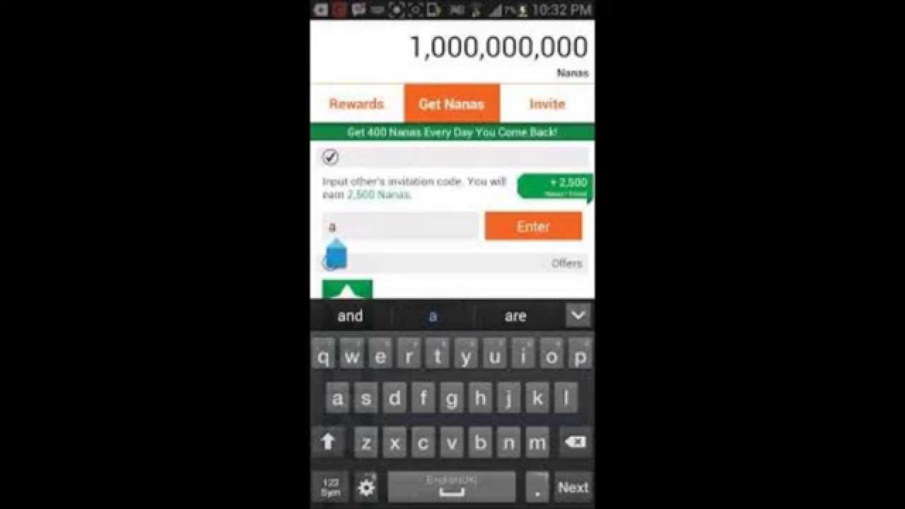 Hack appnana code ita YouTube
