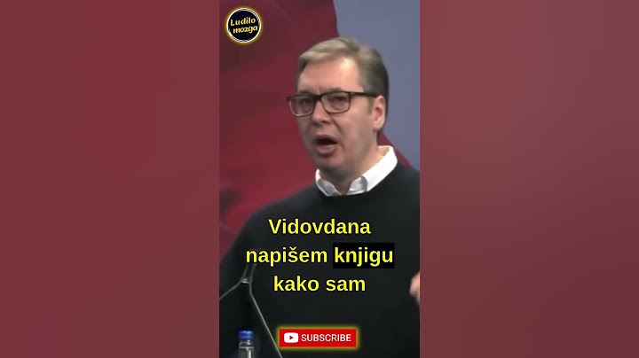 Vidovdan dođe, knjigu ne objavi #komedija #parodija #humor #vucic #smesno #srbija #balkan