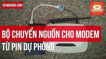 Mất điện vẫn có Wifi dùng sạc dự phòng - 0942.359986