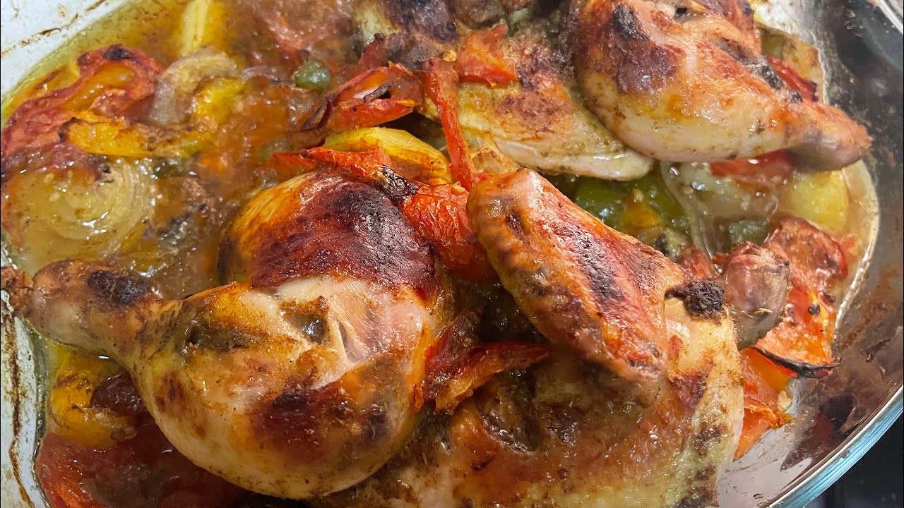 صينية دجاج بالفرن 🍗