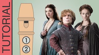 Game of Thrones Theme - Recorder Notes Tutorial