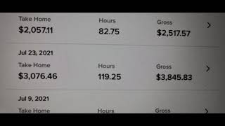 Sysco Driver | 7 Paycheck | $2731.69 Average Take Home Every 2 Week | Over 90k Easy This Year #RLCTV