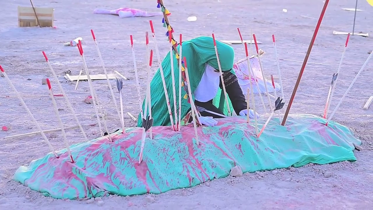 دفن الأجساد الطاهرة يوم 13محرم الجزء الثاني  سنة 2025 موكب تشابية الطف المركزي بغداد الحسينية 