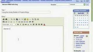 Project Planning the 2.0 Way - Part 2 - Wikis